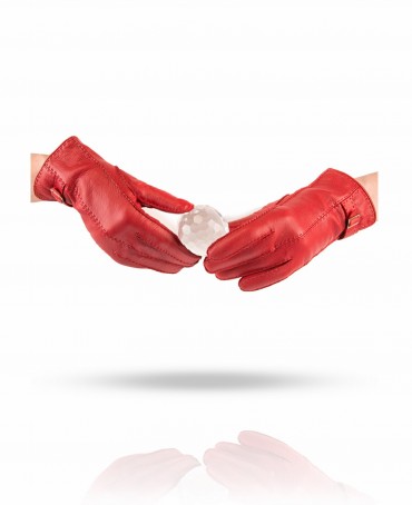 Перчатки Женские D16_6704/RED//11